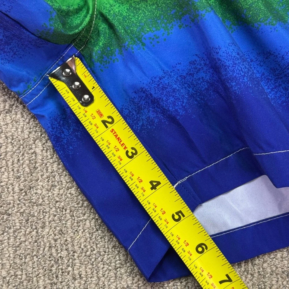 Polo Ralph Lauren Mens Swim Trunks Large Rainbow Gradient NWOT Swimwear
